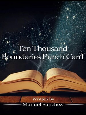 cover image of Ten Thousand Boundaries Punch Card